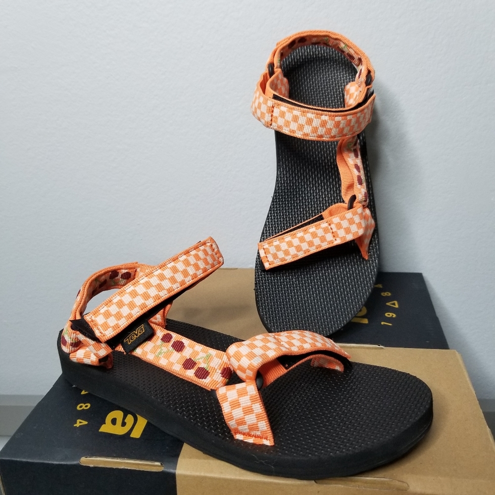 Teva Universal Picnic Cherries Rhubarb Sandals